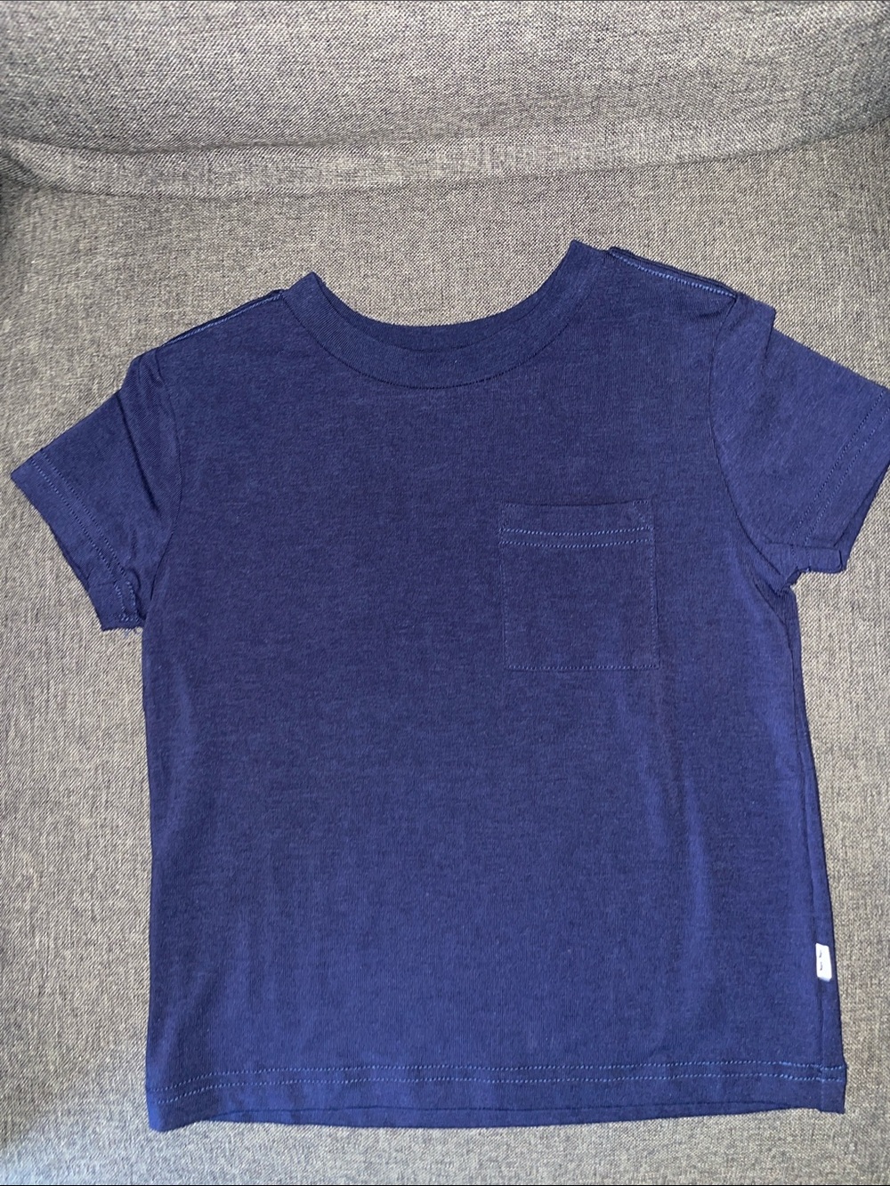 Little Sleepies Navy Short-Sleeve Pocket Tee